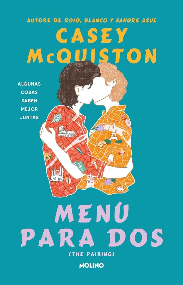 Portada de Menú para dos (Spanish Edition)